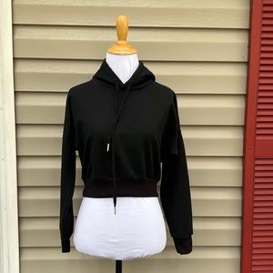 2/$20 3/$24 Cropped Black Hoodie
